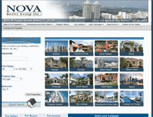 Tablet Screenshot of novarealtygroup.com